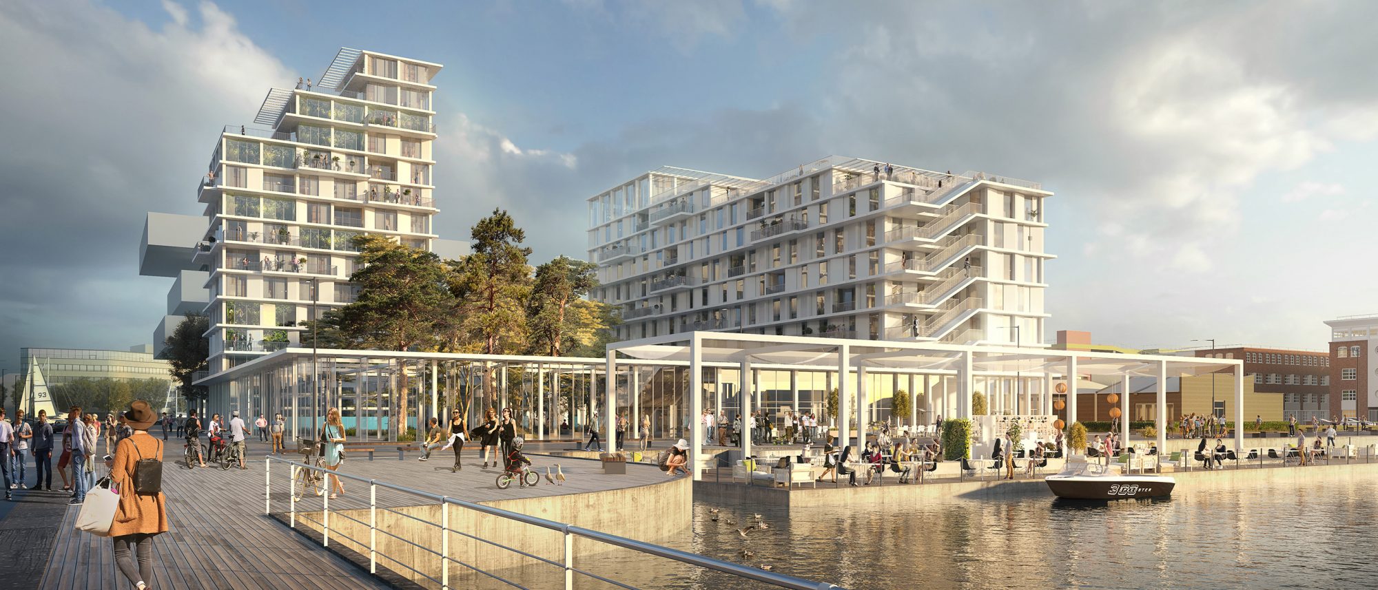 Quai en Seine (Résidence Tourisme 103 lgts + Rés. Etudiante 168 chb + 50 lgts)